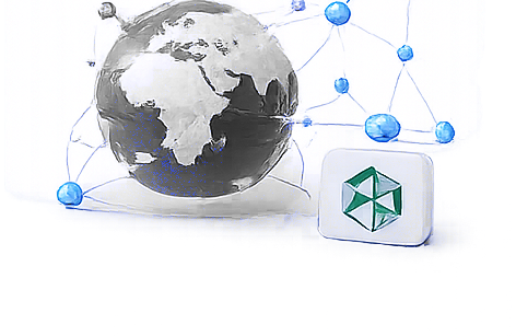 Globe with Exante connectivity nodes